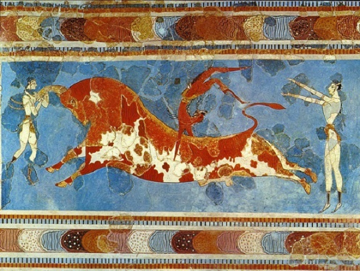 Fresco Knossoksesta. 