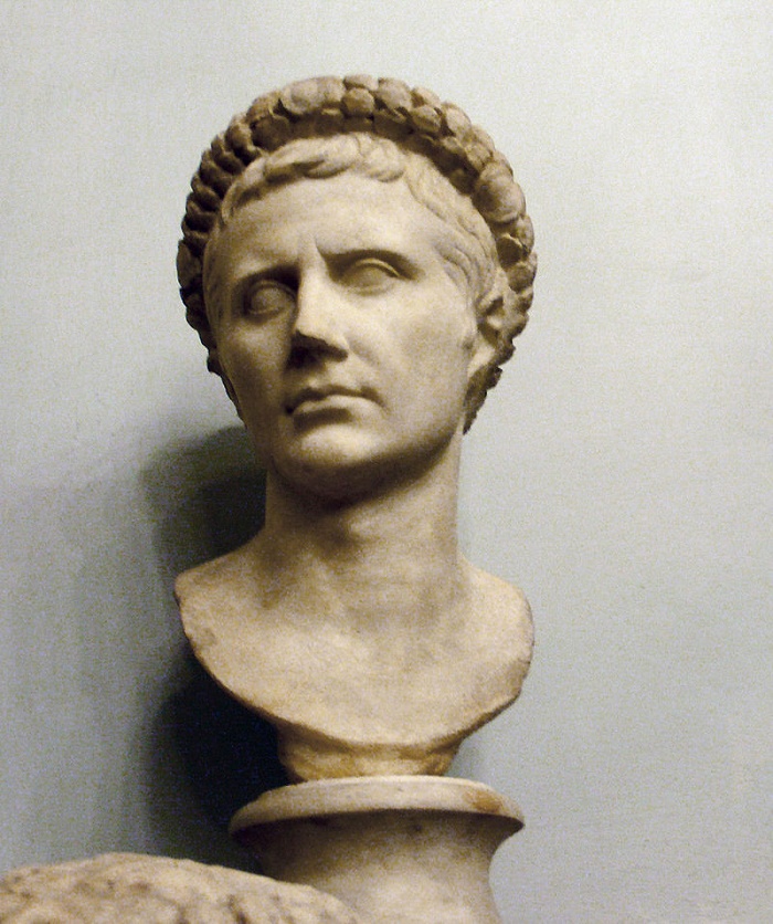 Octavianus, Rooman keisari, jonka me tunnemme nimellä Augustus. Musei Capitolini, Rooma.