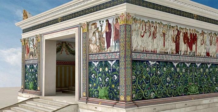 Rekonstruktio Ara Paciksesta. 